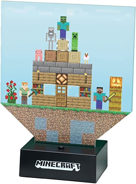 Minecraft Build a Level Light asztali lámpa