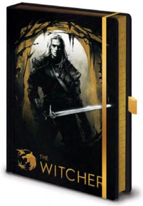 Netflix The Witcher Premium jegyzetfüzet (Geralt, A5 méret)