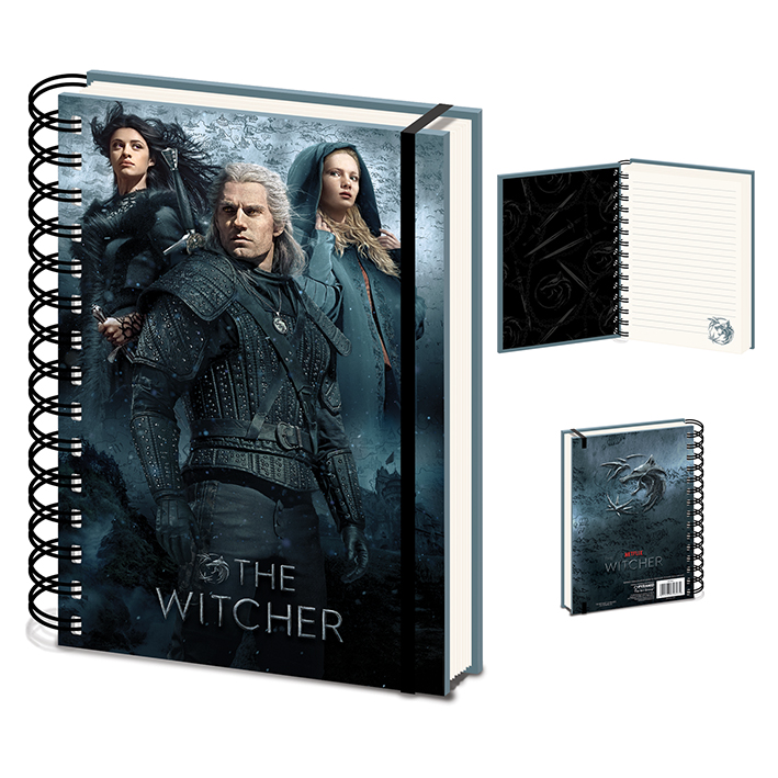 Netflix The Witcher Connected by Fate fűzött jegyzetfüzet (A5)