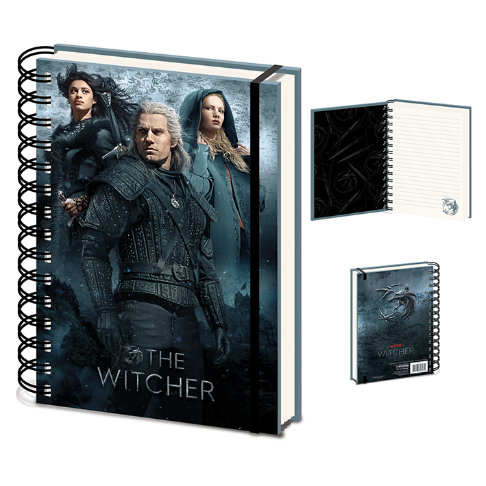 Netflix The Witcher Connected by Fate fűzött jegyzetfüzet (A5) - Ajándéktárgyak Ajándéktárgyak