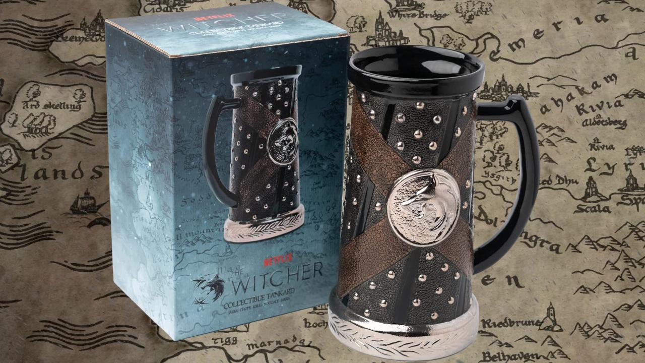 Netflix The Witcher Collectible Tankard gyűjtői söröskorsó - Ajándéktárgyak Bögre