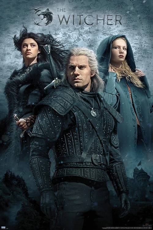 Netflix The Witcher Key Art Maxi poszter (61x91,5cm) (FP4981)