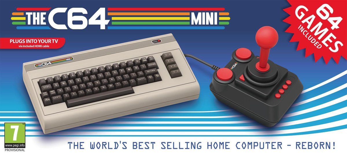 The C64 Mini retro játékkonzol