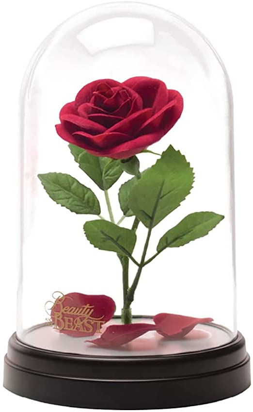 Beauty and the Beast Enchanted Rose Light asztali lámpa - Ajándéktárgyak Lámpa