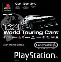 TOCA World Touring Cars (platinum, kiskönyv nélkül, törött tok) - PlayStation 1 Játékok