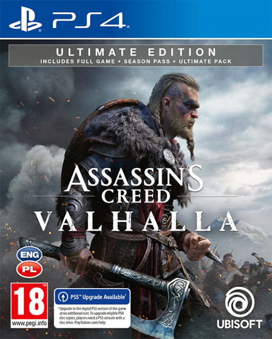 Assassins Creed Valhalla Ultimate Edition - PlayStation 4 Játékok