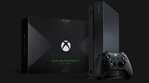 Xbox One X 1TB Project Scorpio Edition (fekete kontrollerrel, dobozában) - Xbox One Gépek
