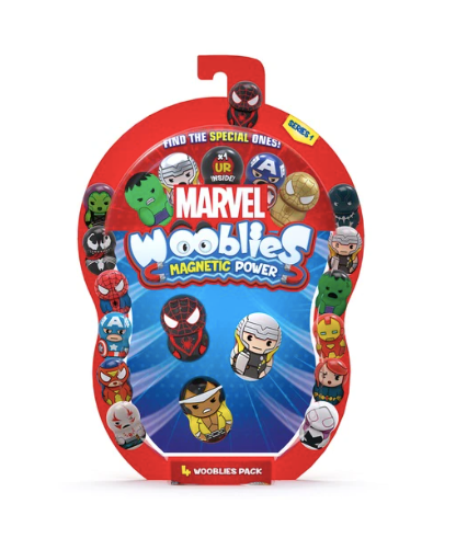 Wooblies Marvel figuracsomag (4 darabos) (Series 1)