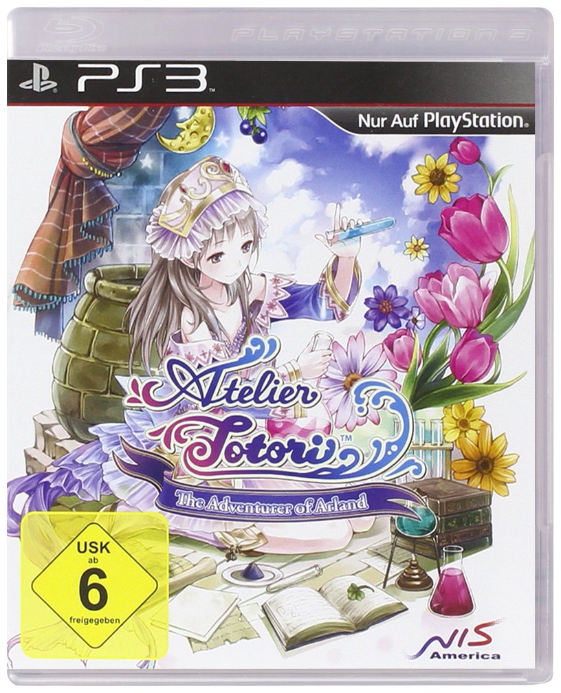 Atelier Totori The Adventurer Of Arland (német borító, angol játék)
