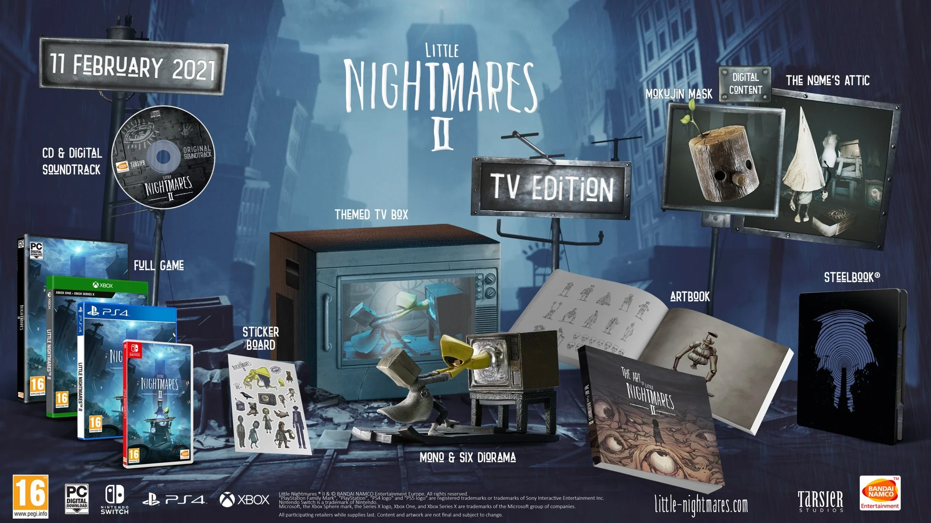 Little Nightmares 2 TV Edition (Xbox One & Series X)