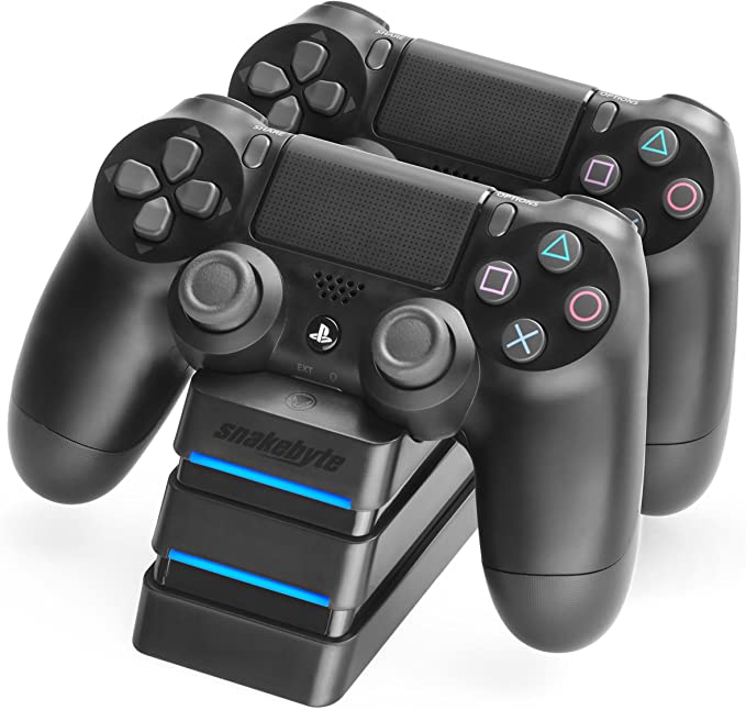 Snakebyte Twin Charge DualShock 4 töltőállomás - PlayStation 4 Kiegészítők