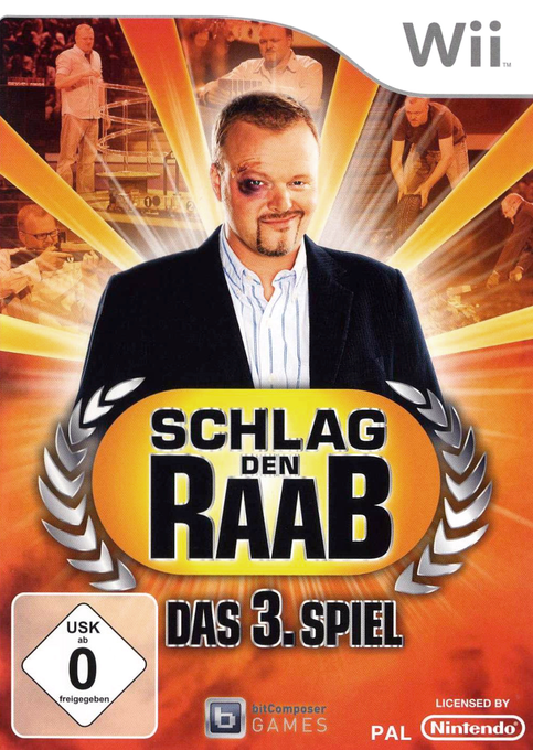 Schlag den Raab Das Spiel 3 (német) - Nintendo Wii Játékok