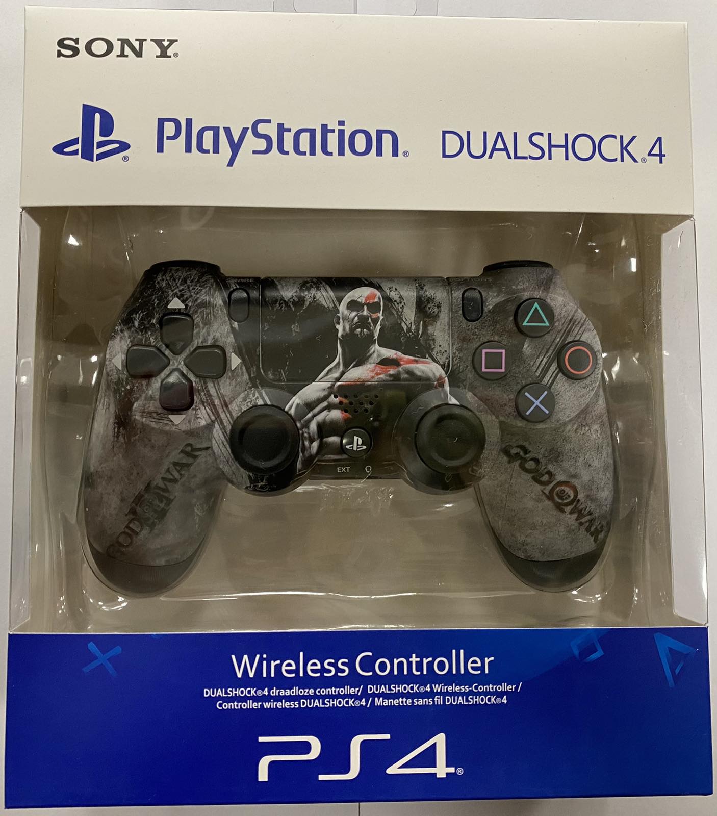 DualShock 4 V2 Wireless Controller (God of War 3) - PlayStation 4 Kontrollerek