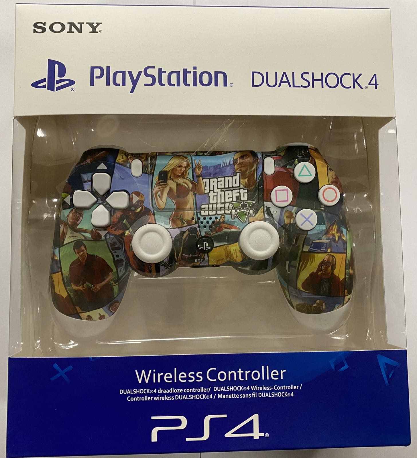 DualShock 4 V2 Wireless Controller (GTA 5) - PlayStation 4 Kontrollerek