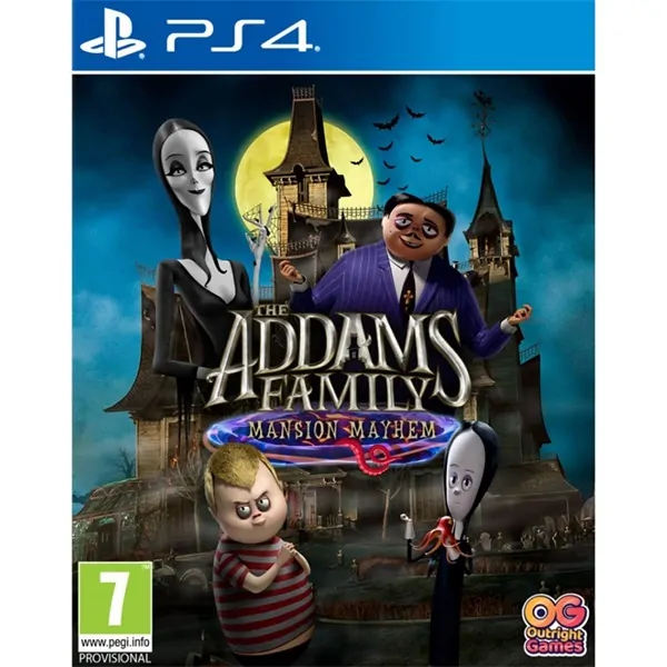 The Addams Family Mansion Mayhem - PlayStation 4 Játékok