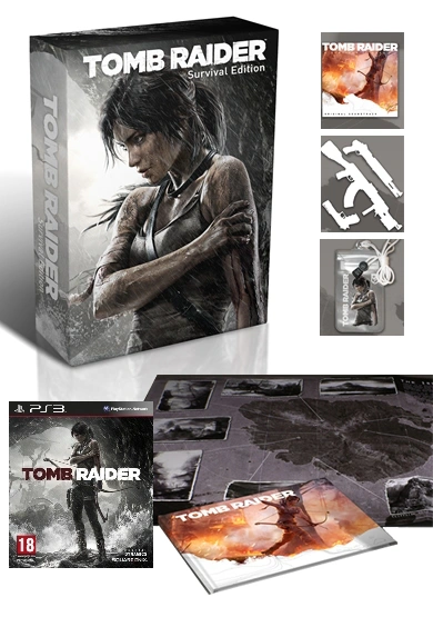 Tomb Raider Survival Edition - PlayStation 3 Játékok