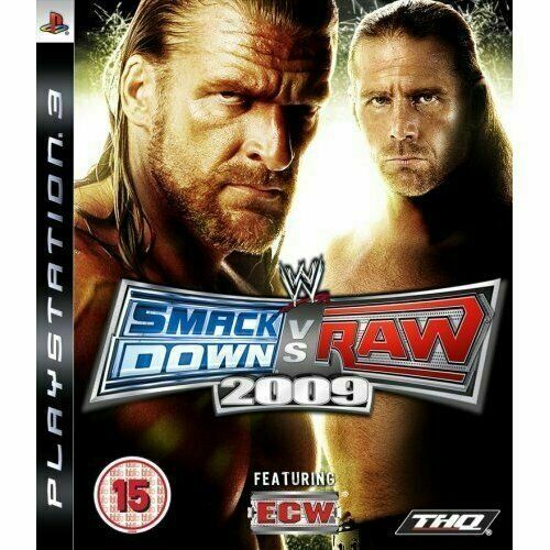 WWE Smackdown vs Raw 2009 Steelbook Edition (slipcase nélkül) - PlayStation 3 Játékok