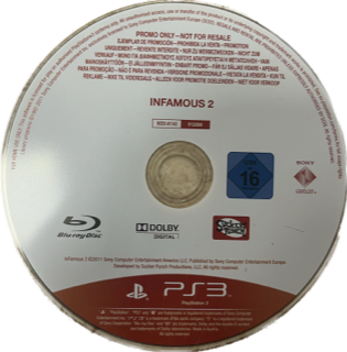 Infamous 2 (promo) - PlayStation 3 Játékok