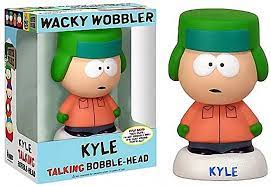 Wacky Wobbler South Park Kyle Talking Bobblehead - Figurák Akciófigurák