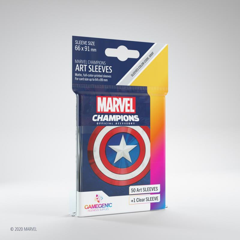 Marvel Champions Art Sleeves (50+1) - Ajándéktárgyak Ajándéktárgyak