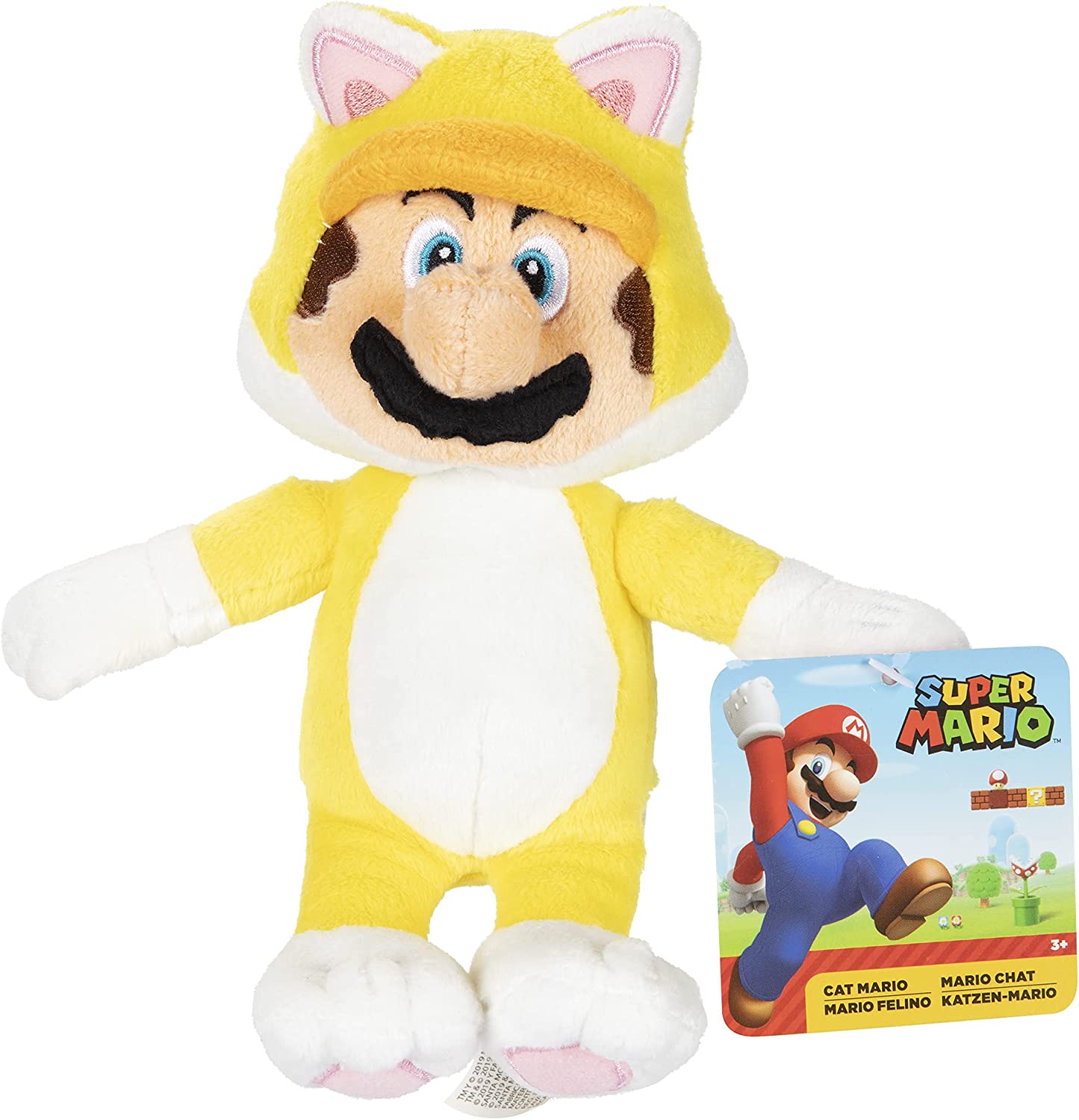 World of Nintendo Mario Bros U Cat Mario plüssfigura (31cm) - Ajándéktárgyak Plüssfigura