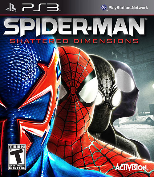 Spiderman Shattered Dimensions - PlayStation 3 Játékok