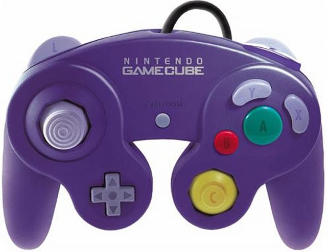 GameCube Controller (lila, vezetékes) - GameCube Kiegészítők