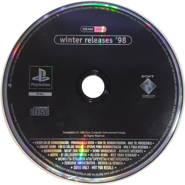 Winter Releases 98 (Demo) - PlayStation 1 Játékok