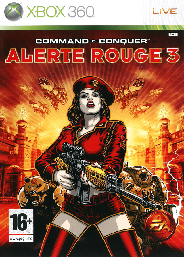 Command and Conquer Red Alert 3 (francia) - Xbox 360 Játékok