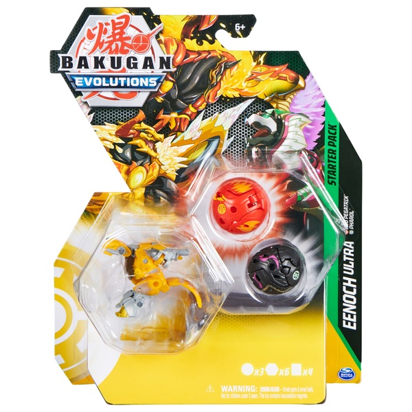 Bakugan Evolutions Starter 3 Pack (Eenoch Ultra + Neo Pegatrix + Pharol)