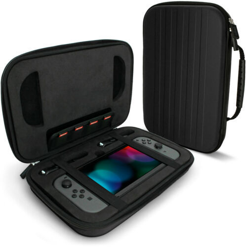 iGadgitz Nintendo Switch Pro Travel Case (fekete)
