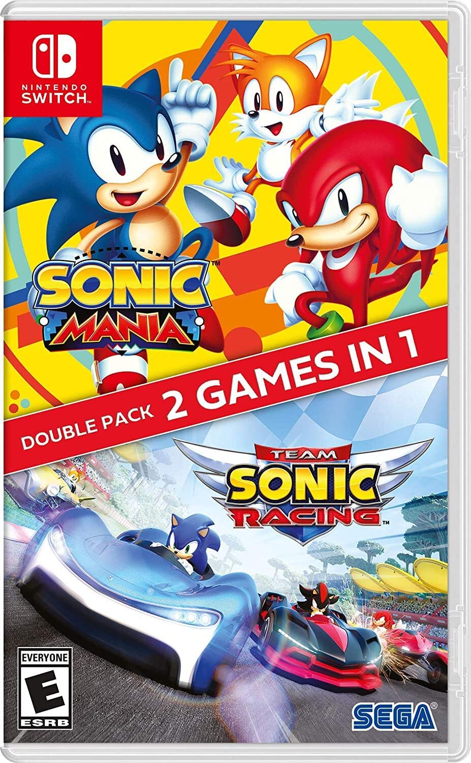 Sonic Mania + Team Sonic Racing Double Pack (US) - Nintendo Switch Játékok