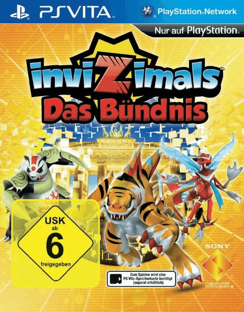 Invizimals The Alliance (német tok, angol játék)