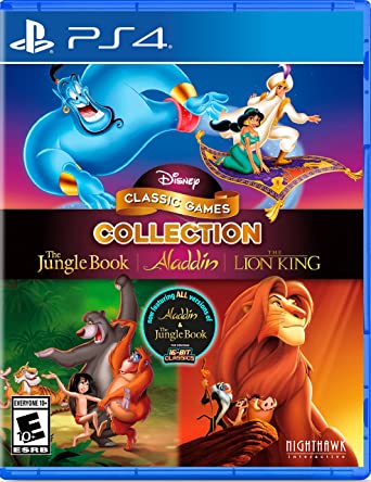 Disney Classic Games Collection : The Jungle Book/ Aladdin/ The Lion King - PlayStation 4 Játékok