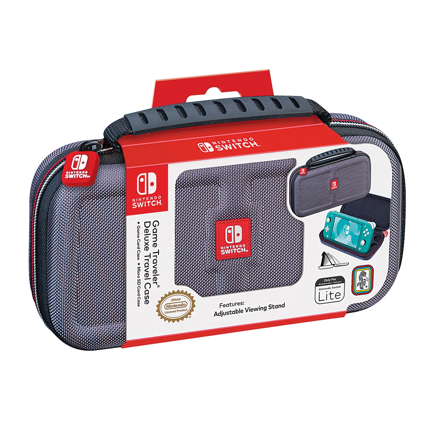 Nintendo Switch Game Traveler Deluxe Travel Case (fekete) (Lite) - Nintendo Switch Kiegészítők