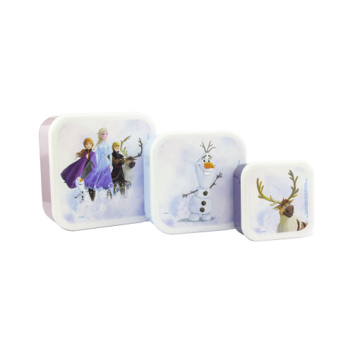 Disney Frozen II Snack Boxes (3db-os készlet) - Ajándéktárgyak Ajándéktárgyak