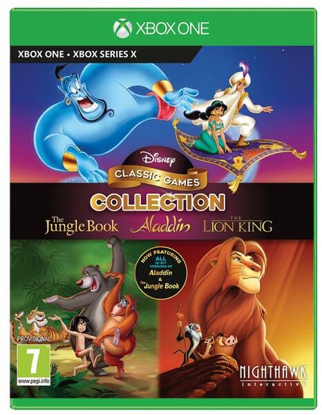Disney Classic Games Collection : The Jungle Book/ Aladdin/ The Lion King - Xbox One Játékok