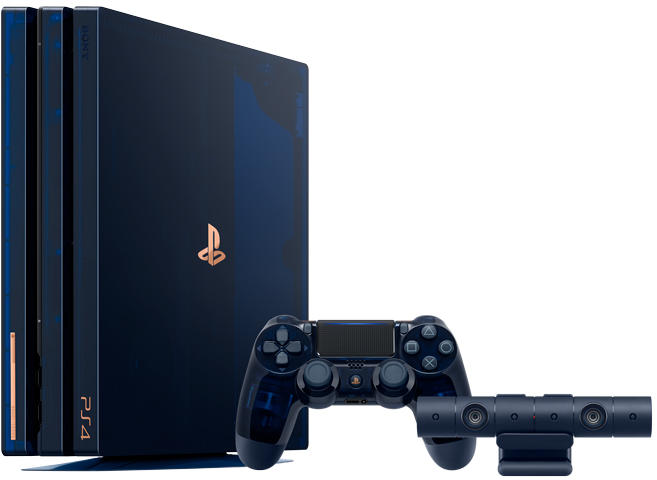 Sony PlayStation 4 Pro 2TB (CUH-7116B) 500 Million Limited Edition (dobozos, állvány és kamera nélkül)