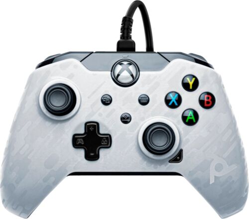 PDP Ghost White Blanc Spectral Wired Controller (Xbox One Kompatibilis)