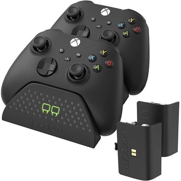 Venom Twin Docking Station Xbox Series X/S & One Fekete
