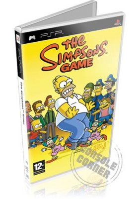 The Simpsons Game (német) - PSP Játékok