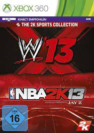 WWE 13 + NBA 2k13 Double Pack (Német) - Xbox 360 Játékok