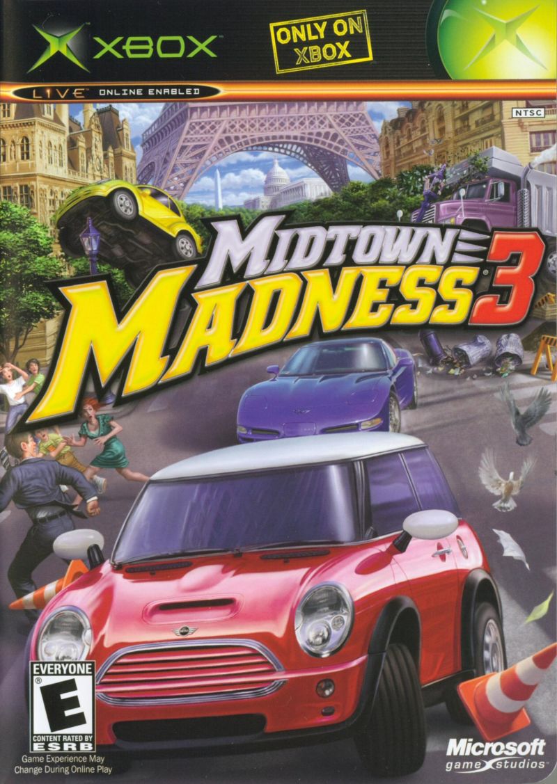 Midtown Madness III (Német) - Xbox Classic Játékok