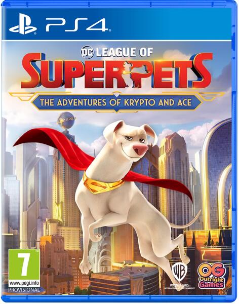 DC League of Super Pets The Adventures of Krypto and Ace - PlayStation 4 Játékok