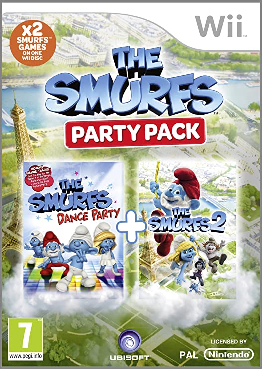The Smurfs Party Pack - Nintendo Wii Játékok