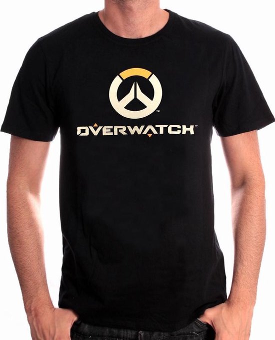 Overwatch Full Logo férfi póló (XL) - Ruházat Pólók