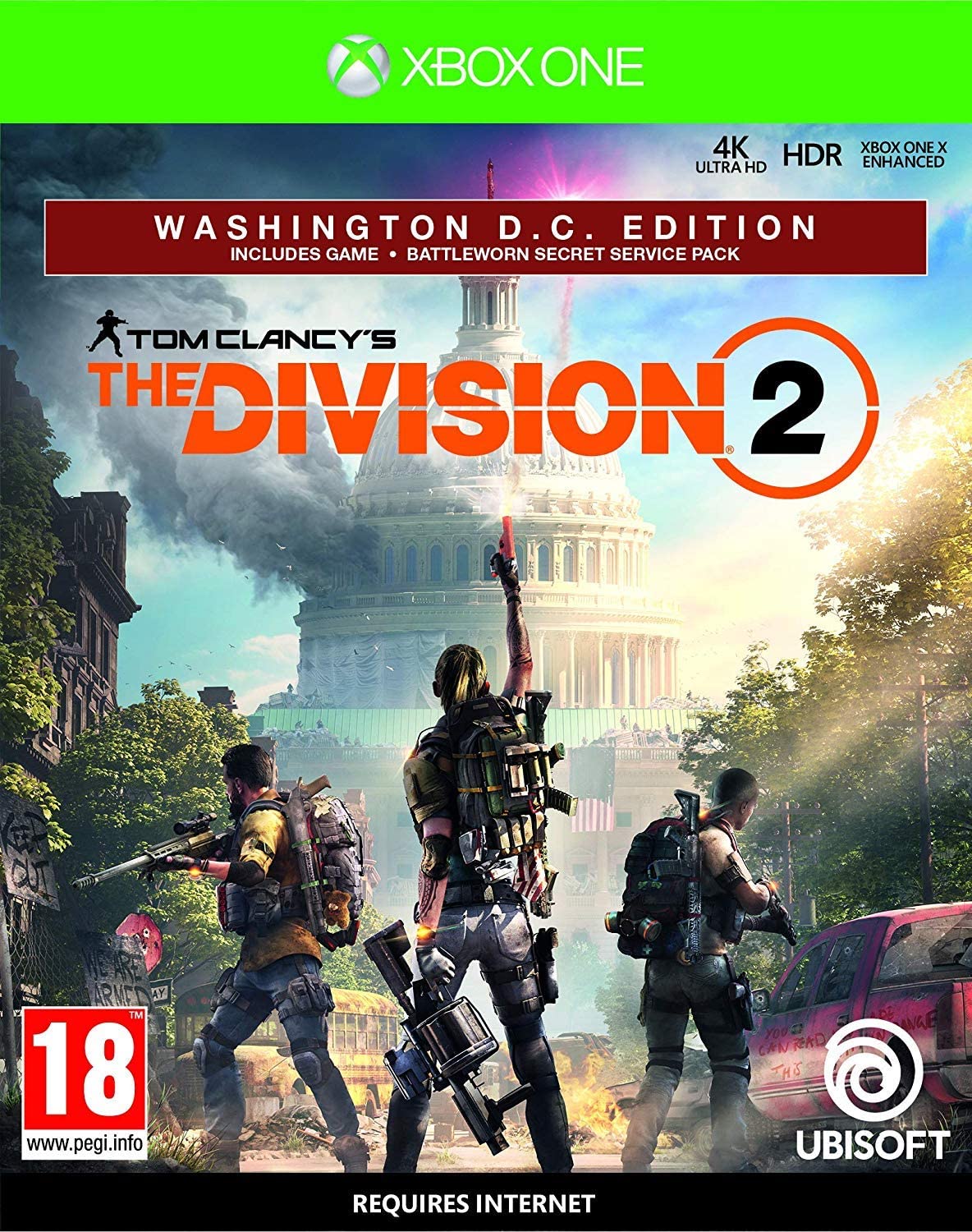 Tom Clancys The Division 2 Washington DC Edition - Xbox One Játékok