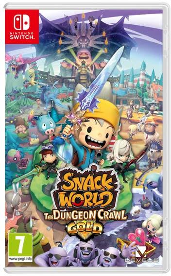 Snack World The Dungeon Crawl Gold - Nintendo Switch Játékok