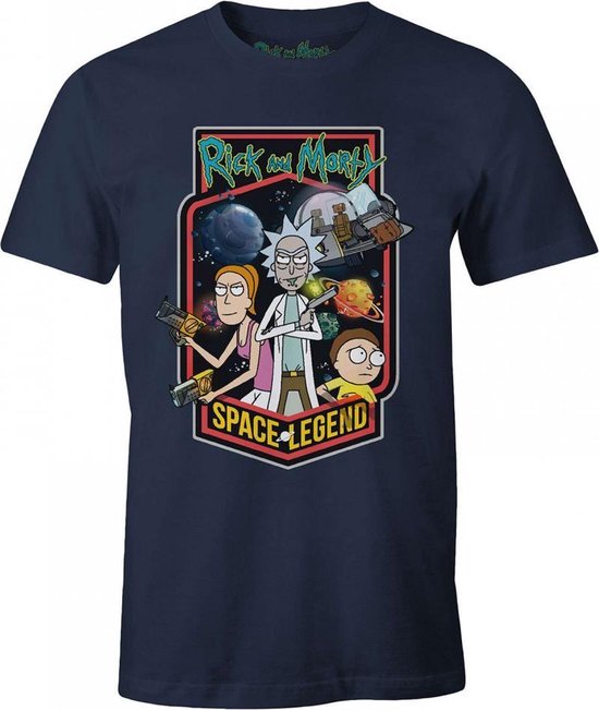 Rick and Morty Space Legend póló (XXL) - Ruházat Pólók