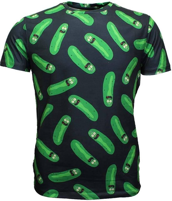 Rick and Morty Pickle Rick AOP póló (XXL)